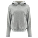 Hoodie with Rhinestone bands - Melange Grey
