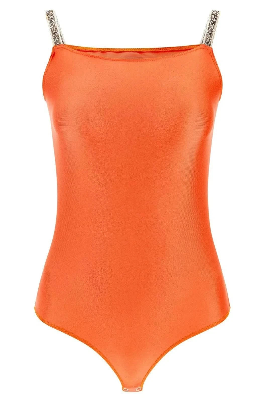 Jersey Bodysuit - Orange