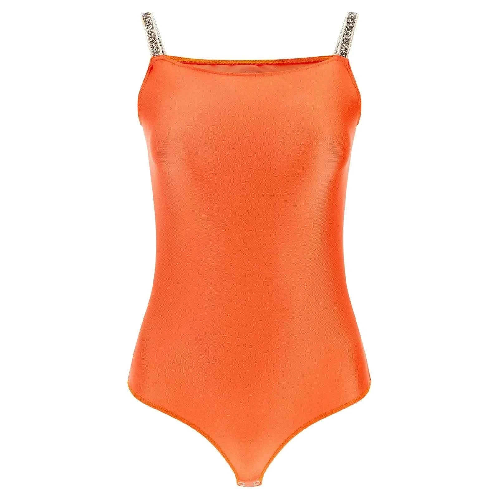 Jersey Bodysuit - Orange 1