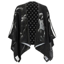 Luca Tommassini Convertible poncho / skirt - Black