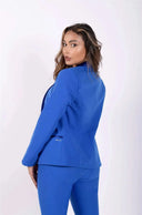 Made In Italy Suit Blazer - Blue