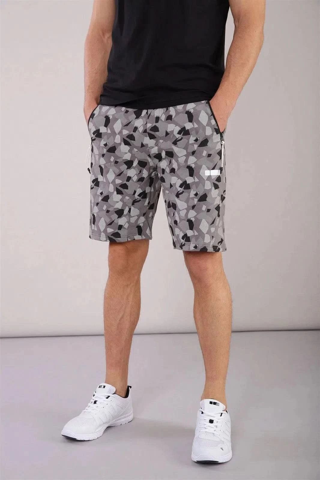 Men's Bermuda shorts - Geometric 2