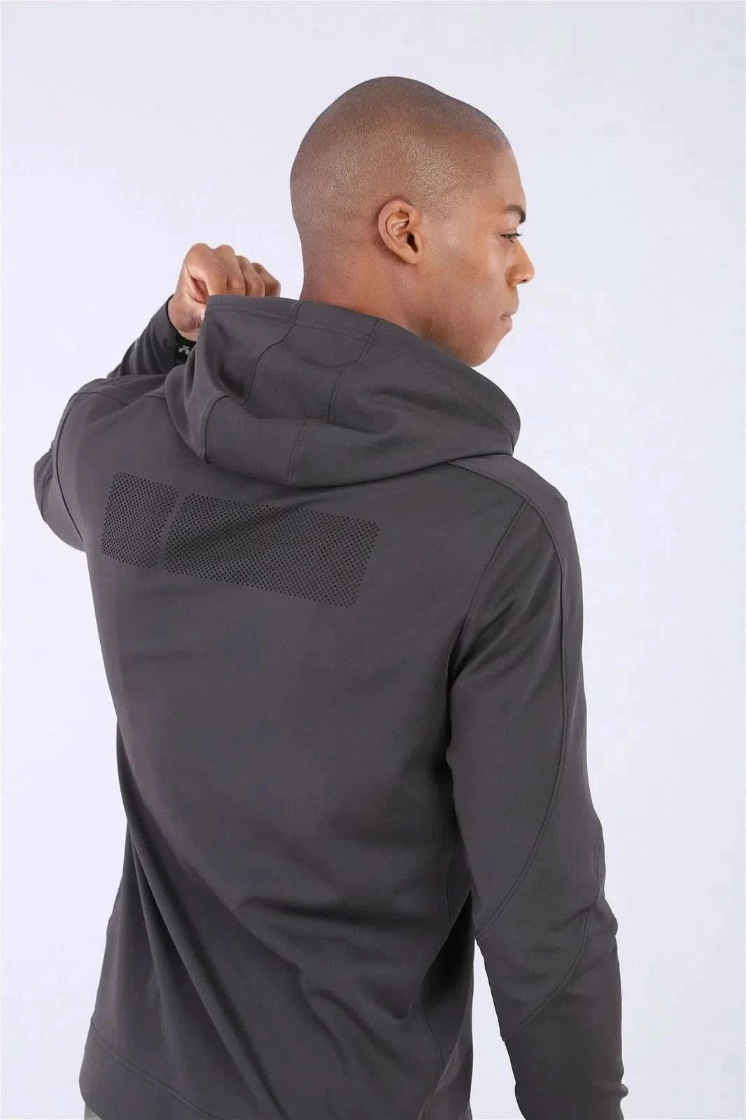 Zip Hoodie Slim Fit Hoodies Wholesale Mens Slim Fit Hoodie Grey