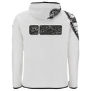 Men's Zip Up hoodie - White