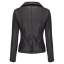 Metallic Blazer - Gray
