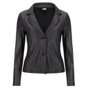 Metallic Blazer - Gray