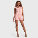 Pastel Vest - Pink