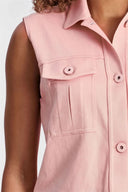 Pastel Vest - Pink
