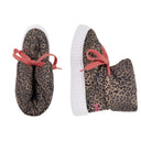 Puff Boots with Fleece Lining - Brown Leopard