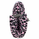 Puff Boots with Fleece Lining - Pink Leopard