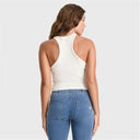 Ribbed Tank Top - Cream