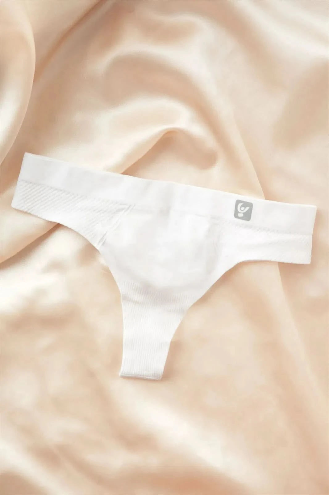 Seamless G String - White 1