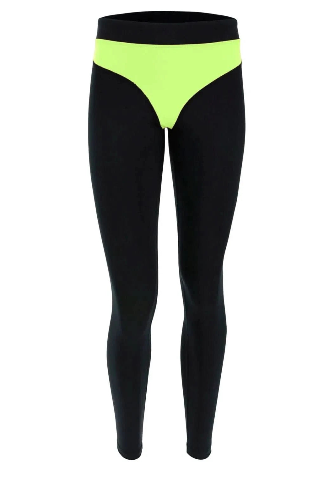 Superfit Activewear Diwo - High Waisted - 7/8 Length - Black + Yellow 2