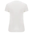 T Shirt with bead details - White