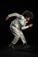 Trousers unisex with pattern print - A Choreography by Luca Tommassini - White