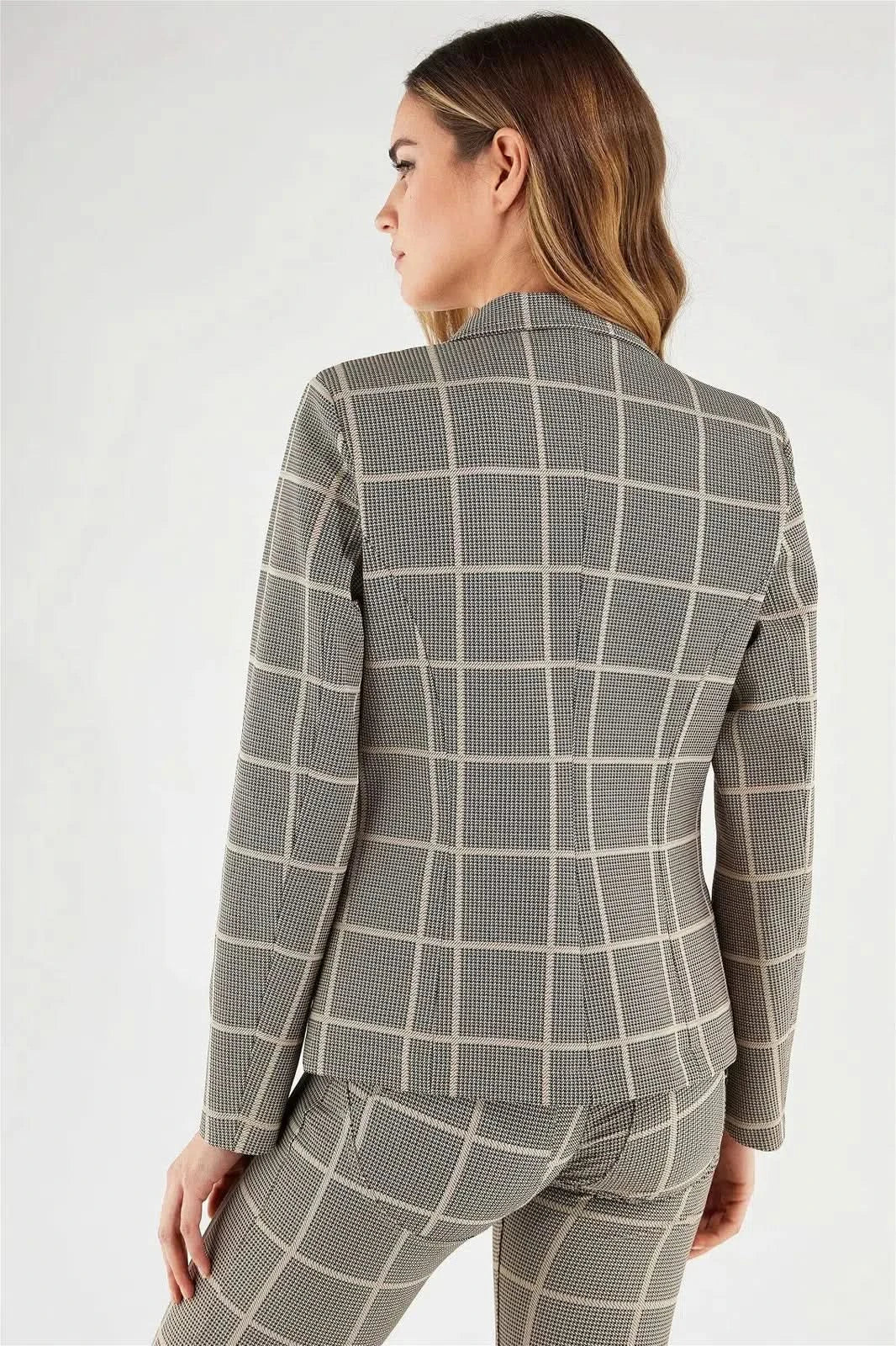 Women's Blazer - Plaid 3