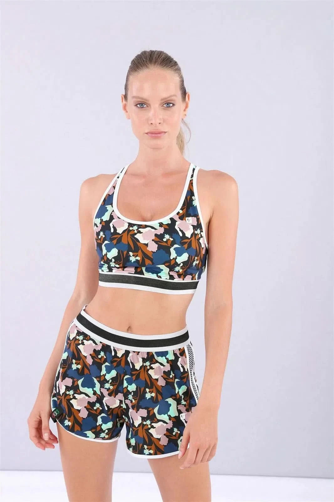 Women’s floral yoga top - 100% Made in Italy 2