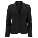 Women’s plain colour blazer - Black