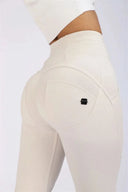 WRUP Biker Fashion - High Waisted - 7/8 Length - Champagne