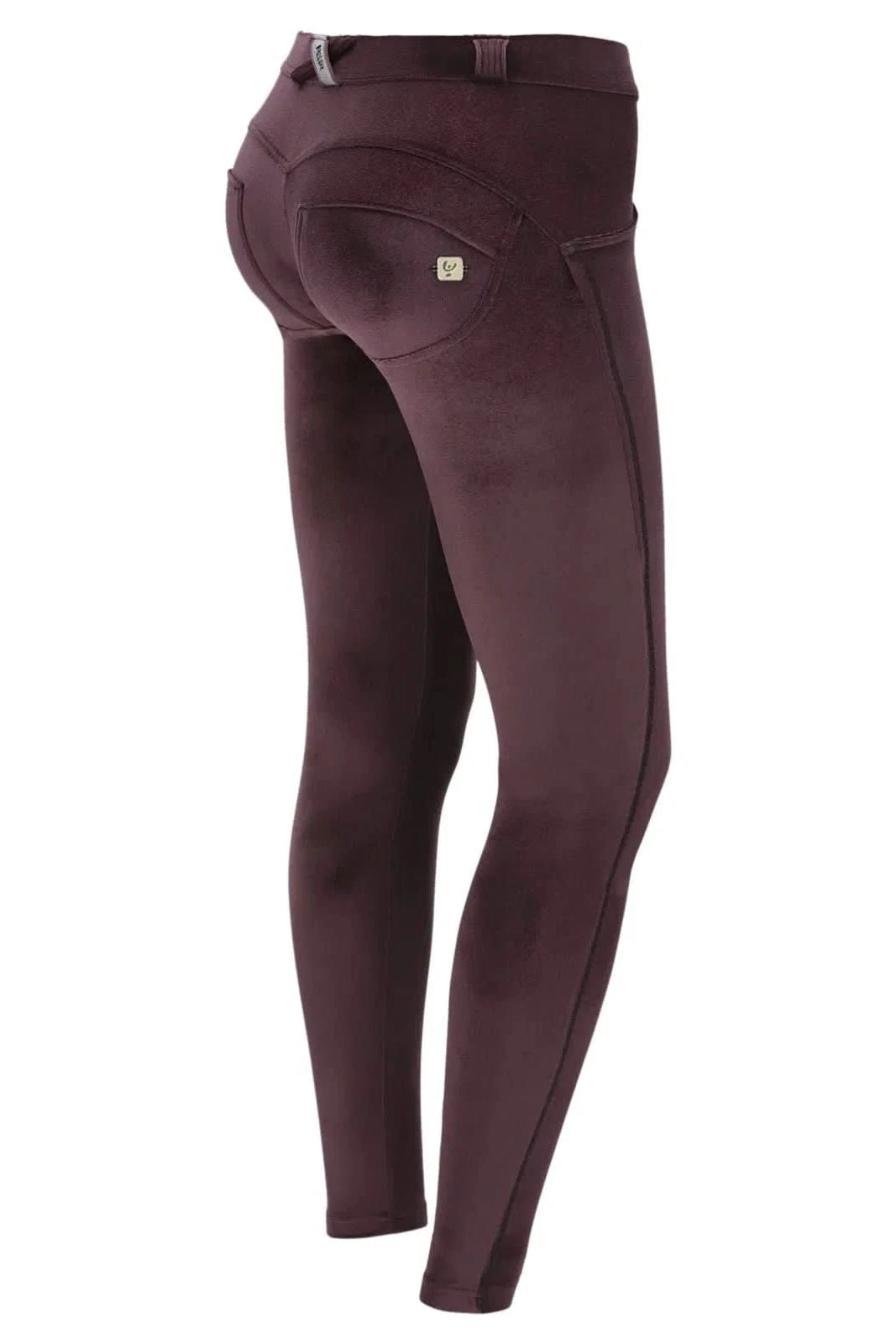 WR.UP® Chenille Trousers - Mid Rise - Full Length - Plum 1