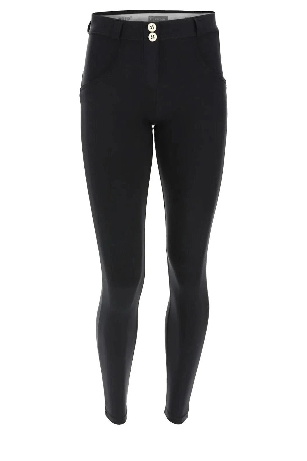 WR.UP® Cupro Trousers - Mid Rise - Full Length - Black 2