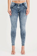 WRUP Denim - Mid Rise - Full Length - Stonewash