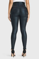 WRUP Disco Pants - Super High Waisted - Full Length - Black
