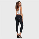 WRUP Diwo Pro - Mid Rise - 7/8 Length - Black