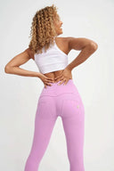 WRUP Drill Limited Edition - High Waisted - 7/8 Length - Lilac