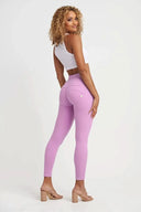 WRUP Drill Limited Edition - High Waisted - 7/8 Length - Lilac