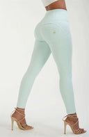 WRUP Drill Limited Edition - High Waisted - 7/8 Length - Mint Green