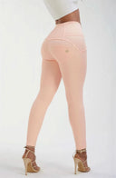 WRUP Drill Limited Edition - High Waisted - 7/8 Length - Peach