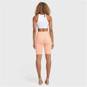 WRUP Drill Limited Edition - High Waisted - Biker Shorts - Peach