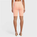 WRUP Drill Limited Edition - High Waisted - Biker Shorts - Peach