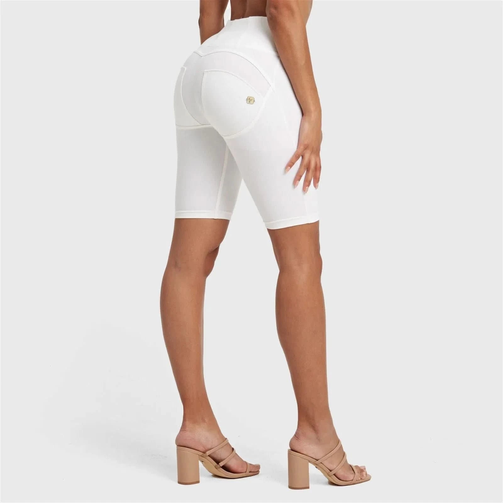 WRUP Drill Limited Edition High Waisted Biker Shorts