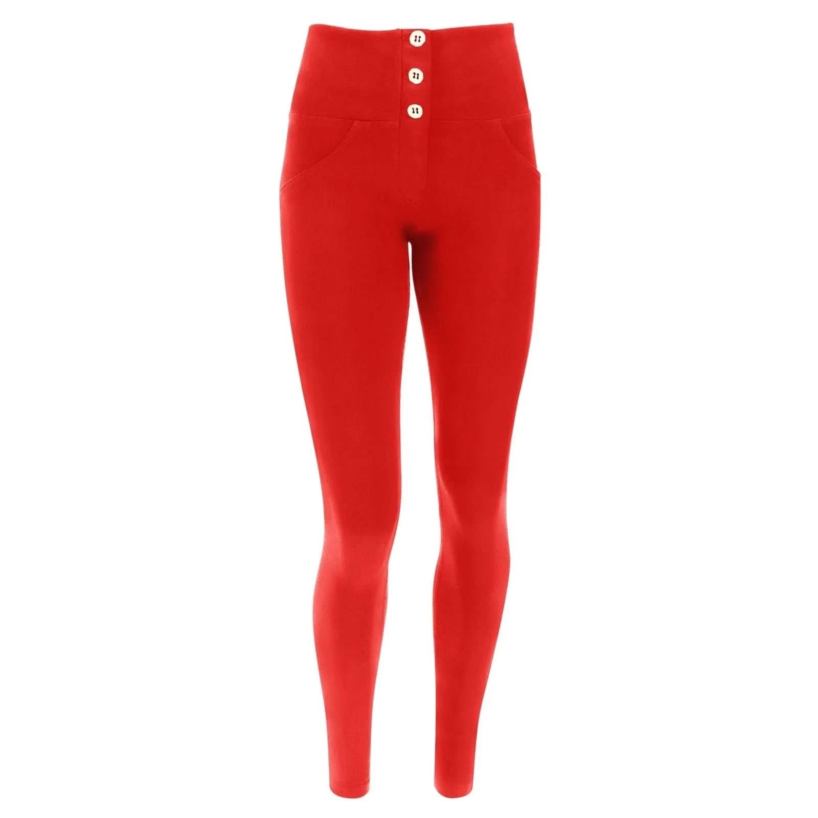 WR.UP® Fashion - 3 Button High waist - Full Length - Chili Pepper 2