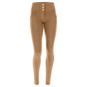 WRUP Fashion - 3 Button Mid Rise - Full Length - Sand