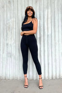 WRUP Fashion - High Waisted - 7/8 Length - Black