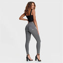 WRUP Fashion - High Waisted - 7/8 Length - Grey