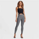WRUP Fashion - High Waisted - 7/8 Length - Grey