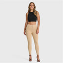 WRUP Fashion - High Waisted - 7/8 Length - Latte
