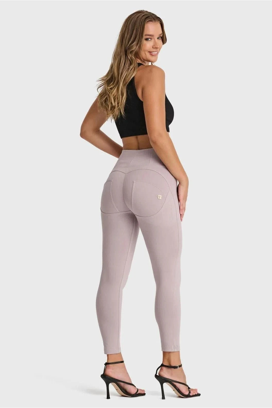 WR.UP® Fashion - High Waisted - 7/8 Length - Light Grey 2