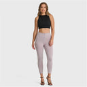 WRUP Fashion - High Waisted - 7/8 Length - Light Grey