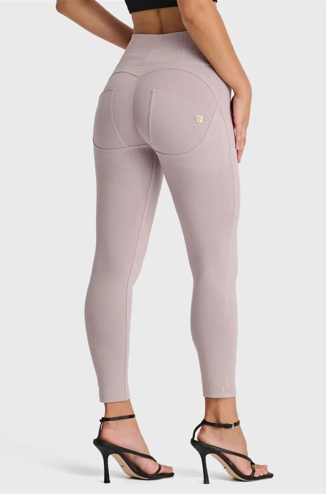 WR.UP® Fashion - High Waisted - 7/8 Length - Light Grey