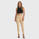 WRUP Fashion - High Waisted - Full Length - Latte