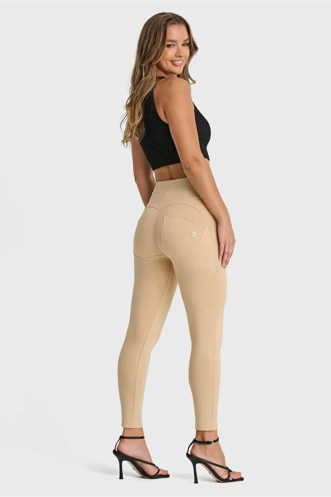 WR.UP® Fashion - High Waisted - Full Length - Latte 3