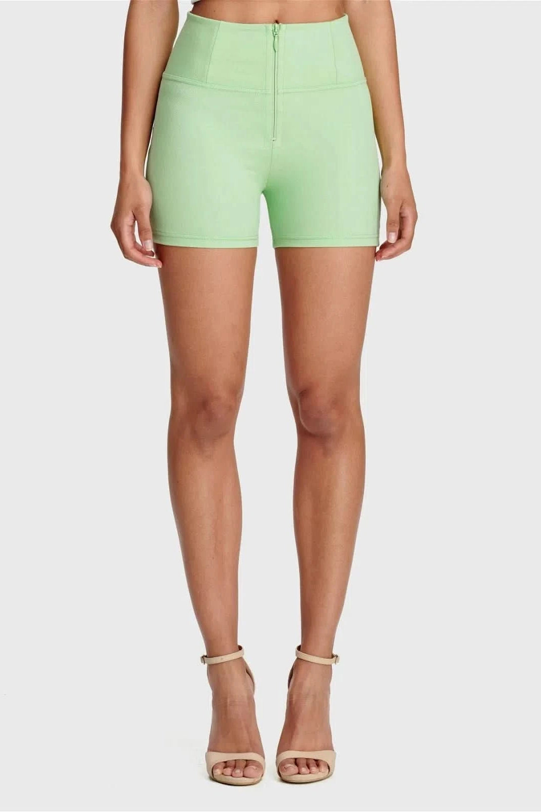 WR.UP® Fashion - High Waisted - Shorts - Pastel Green 2