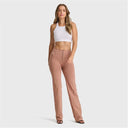 WRUP Fashion - High Waisted - Straight Flare - Mocha
