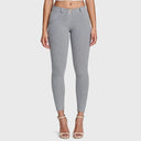 WRUP Fashion - Mid Rise - 7/8 Length - Melange Grey