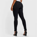 WRUP Fashion - Mid Rise - Full Length - Black